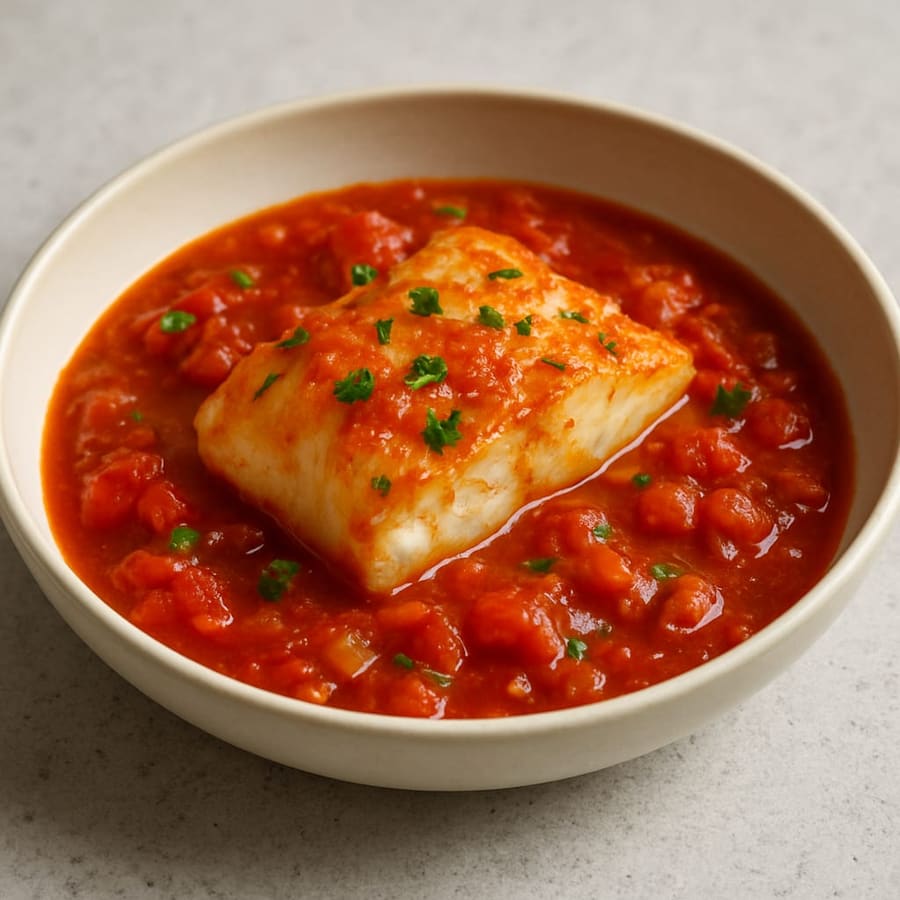 Bacalao a la vizcaína