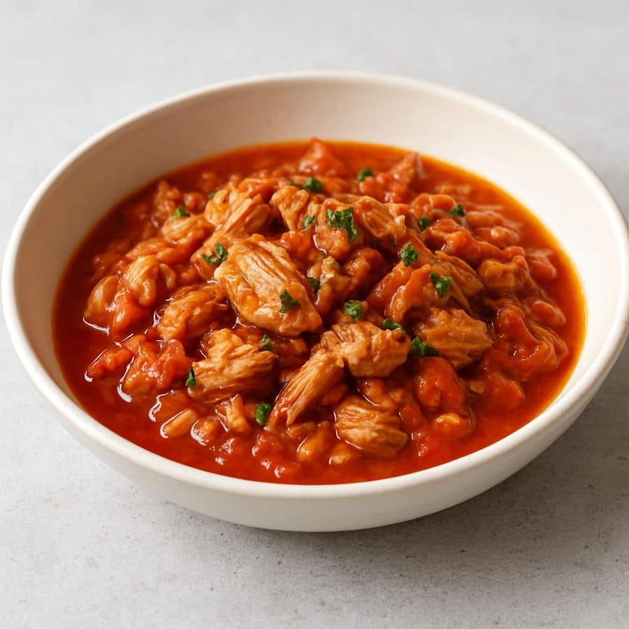 Bonito in Tomatensauce