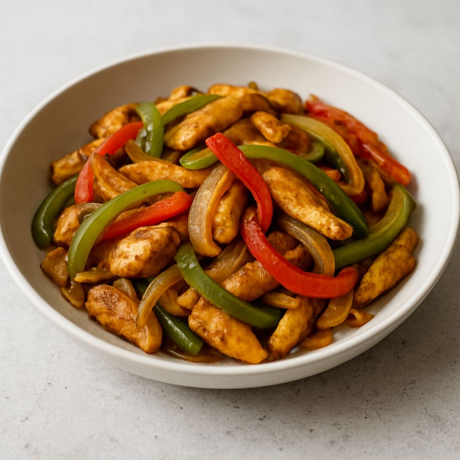 Hähnchen-Fajita-Pfanne