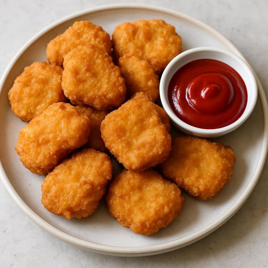 Hausgemachte Chicken Nuggets