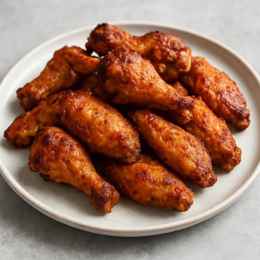 Gebackene Chicken Wings