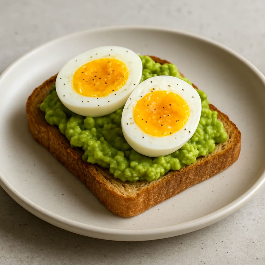 Toast con Avocado e Uova