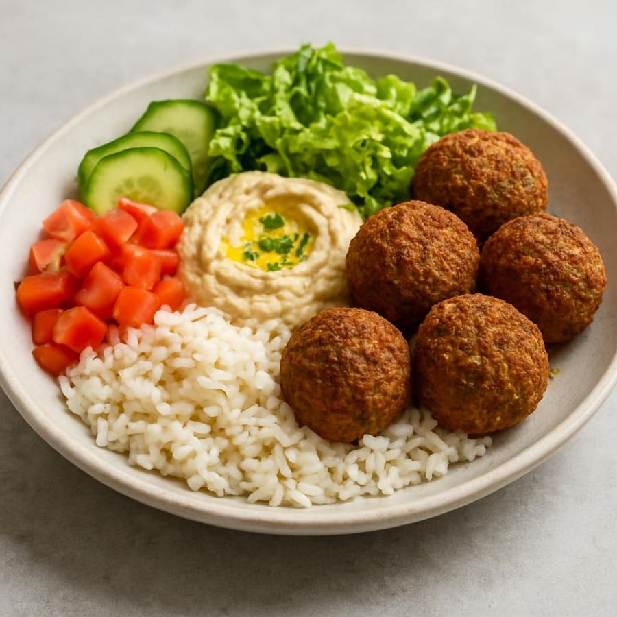 Falafel-Bowl