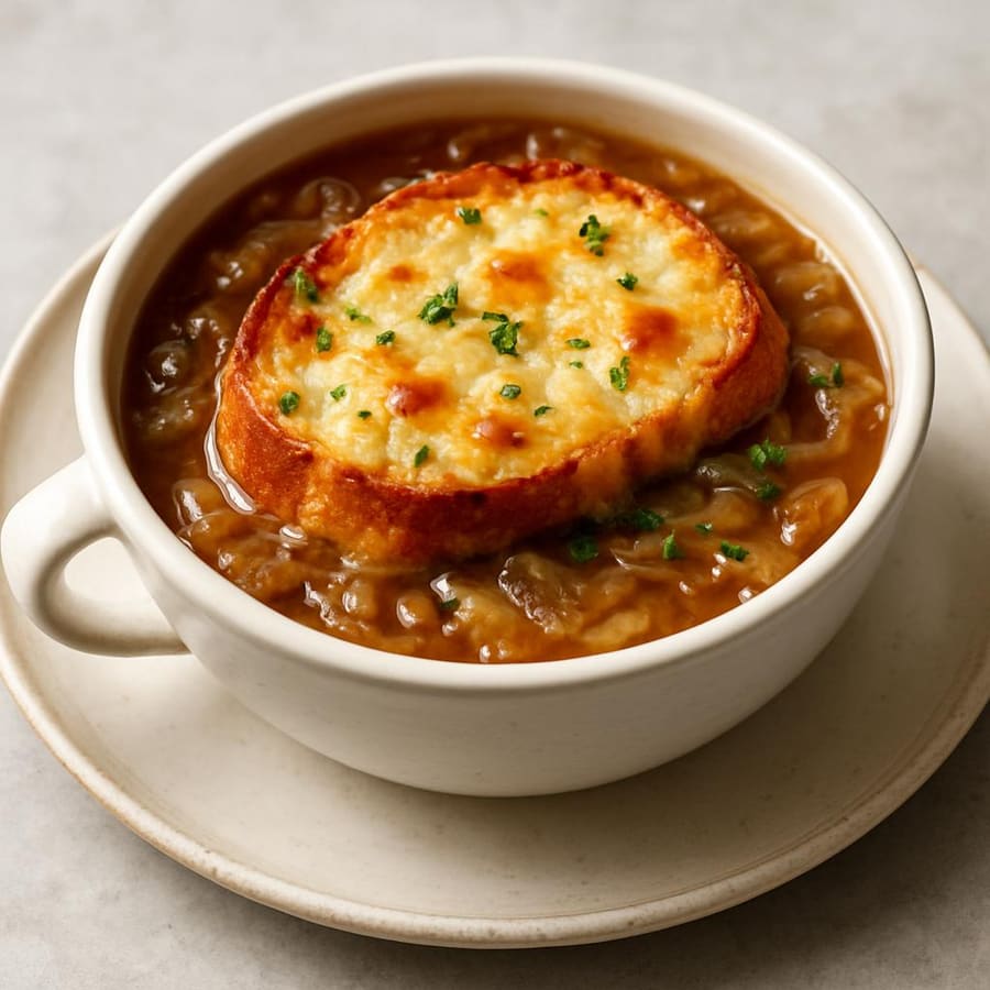 Französische Zwiebelsuppe