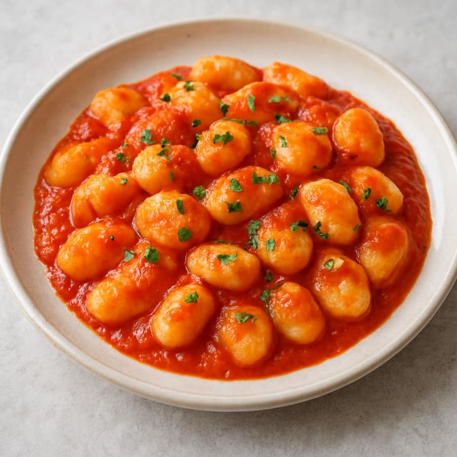 Gnocchi in Tomatensoße