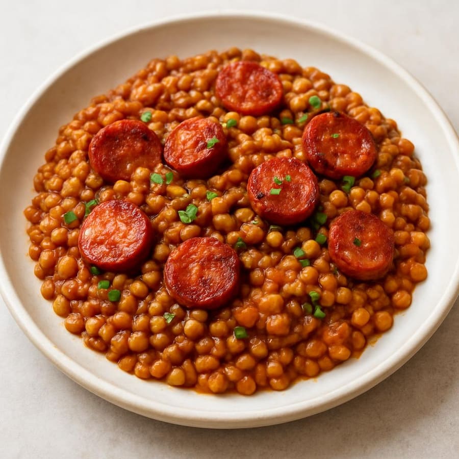 Lentejas con chorizo