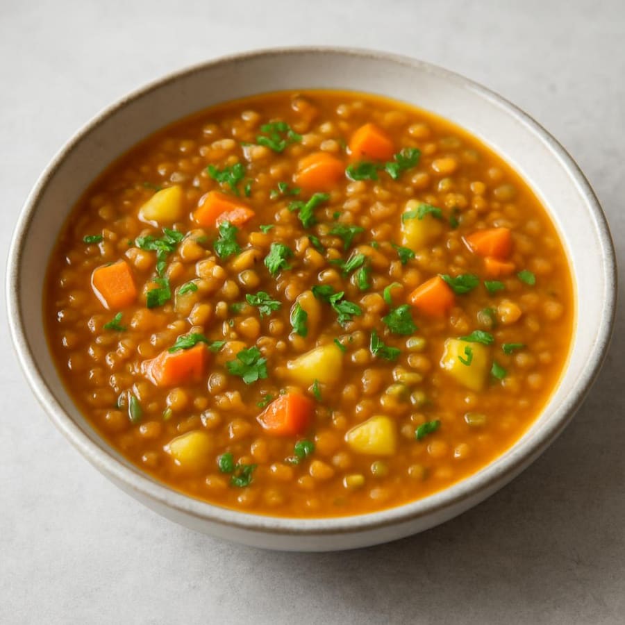 Linsensuppe