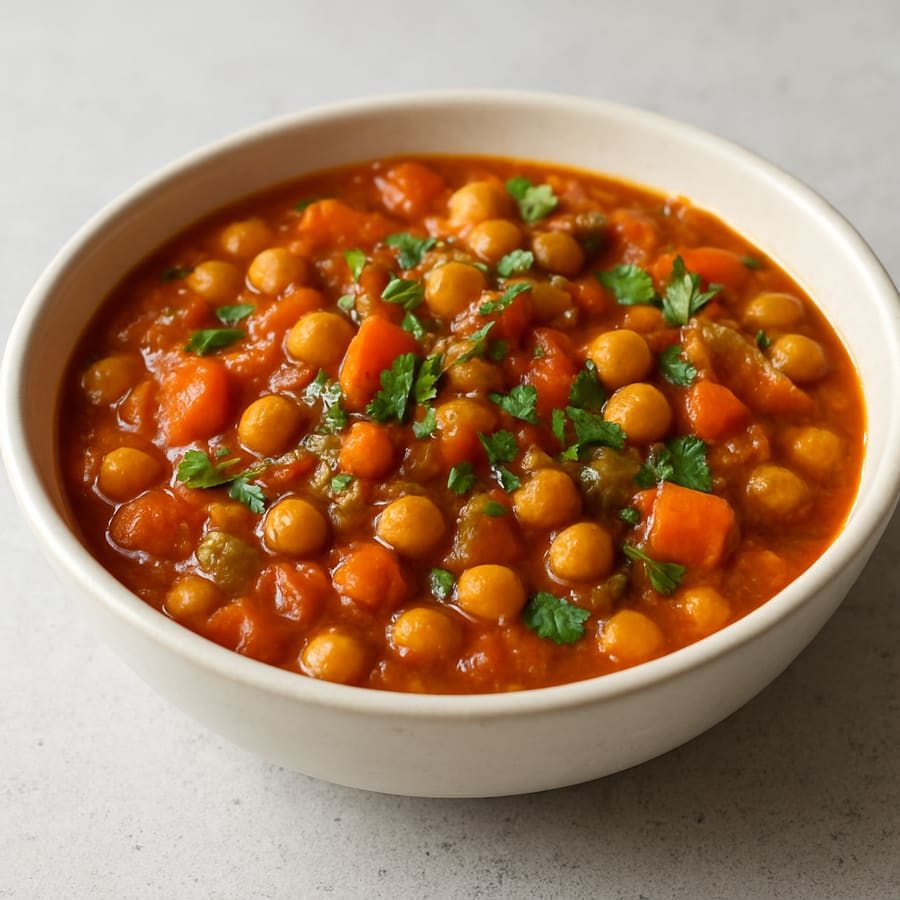 Guiso de Garbanzos Marroquí