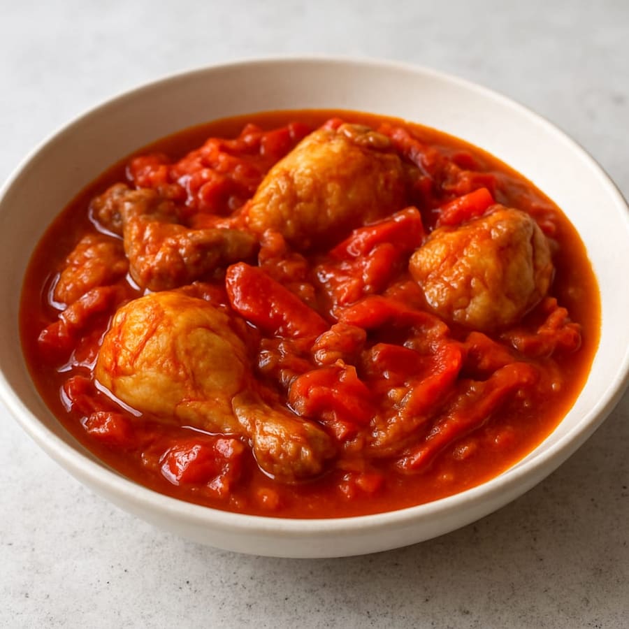 Pollo al chilindrón