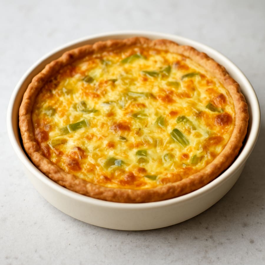 Quiche Lorraine mit Lauch