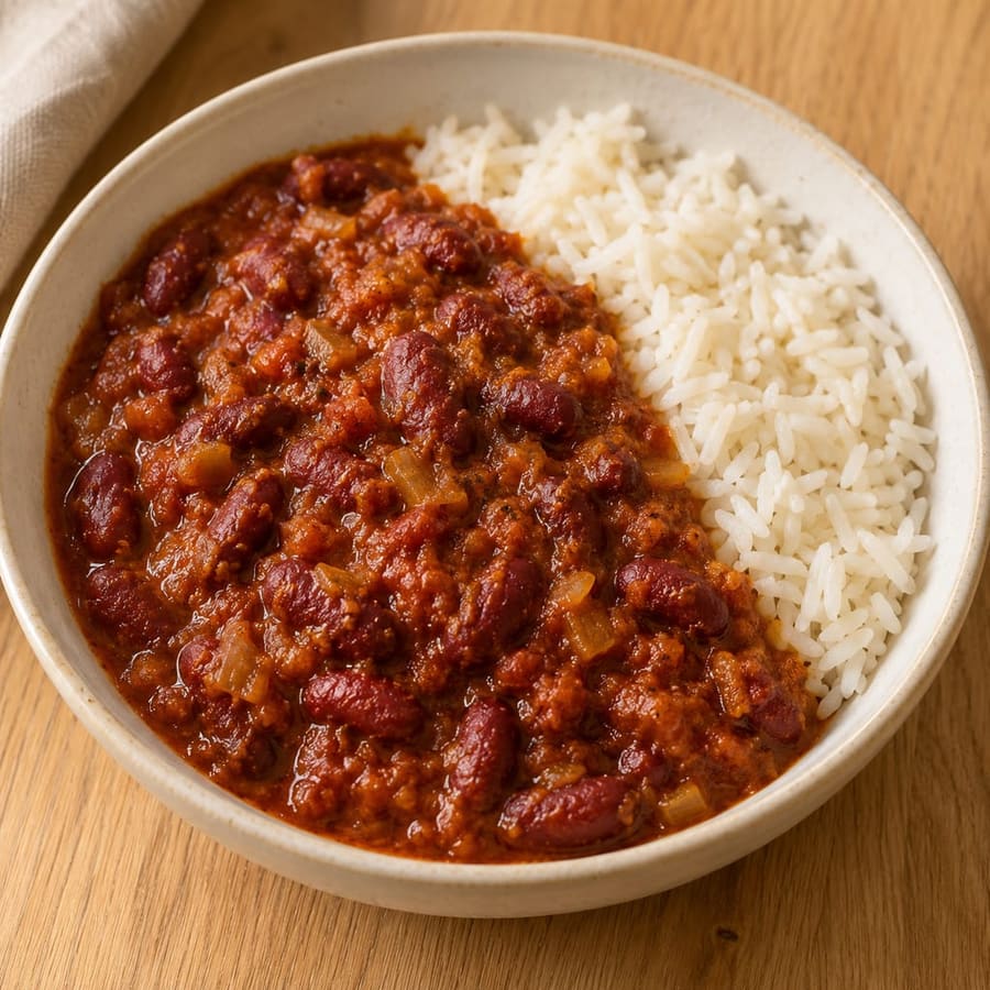 Rajma (kidney bean curry)