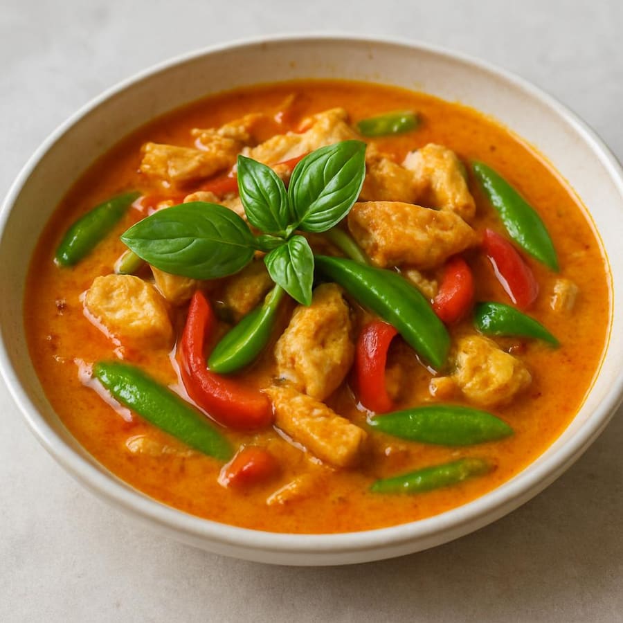 Thailändisches rotes Curry