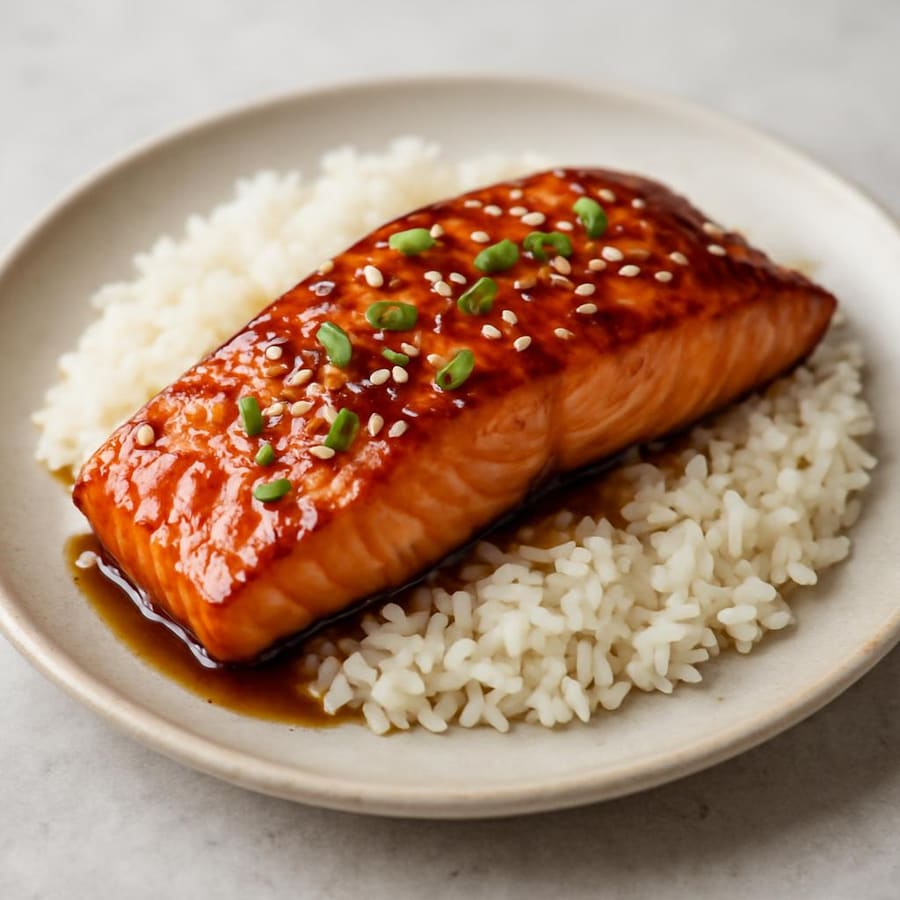 Teriyaki-Lachs