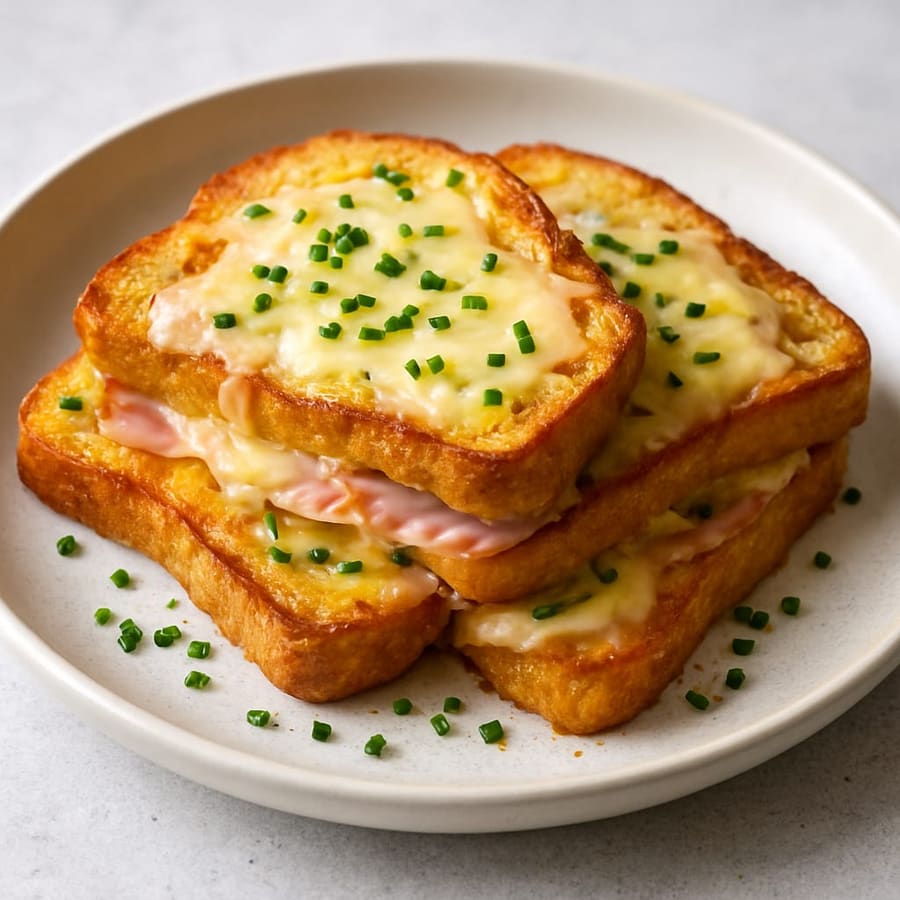 French toast salato