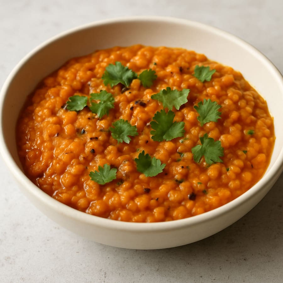 Spiced Red Lentil Dahl