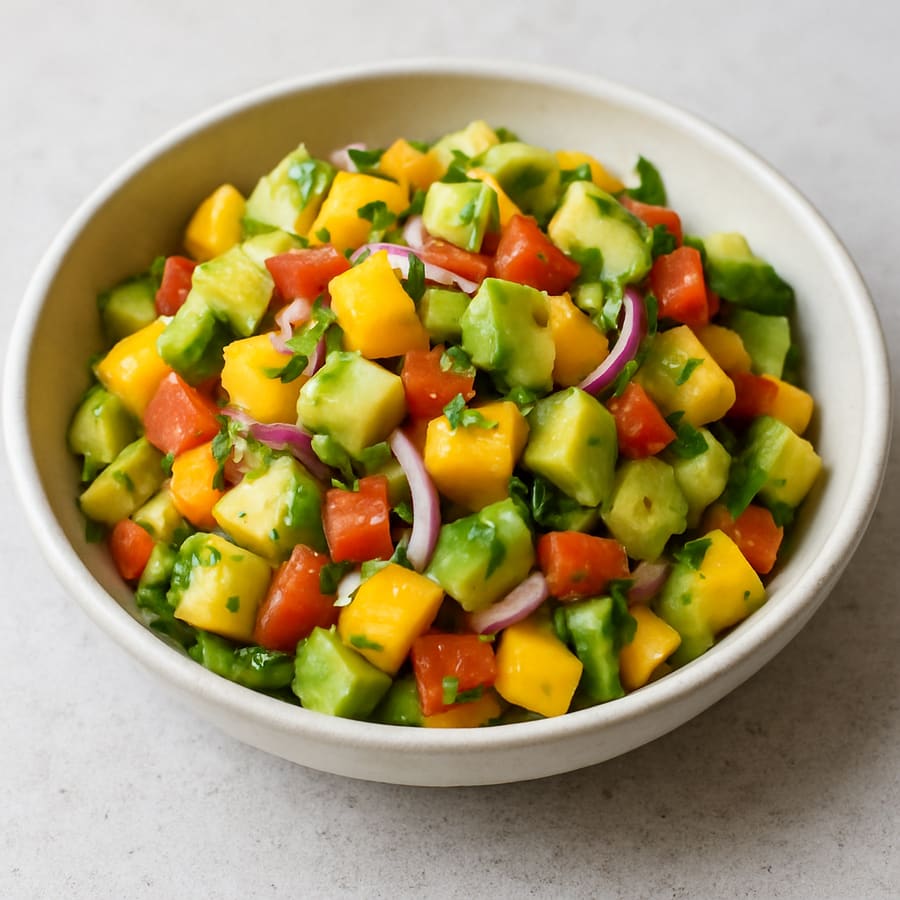 Thai-Mango-Avocado-Salat