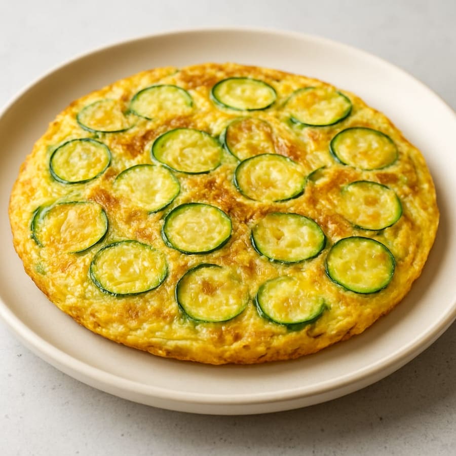 Zucchini omelette