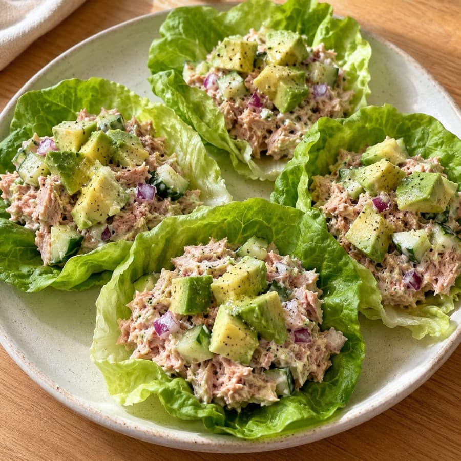 Thunfisch-Salat-Wraps