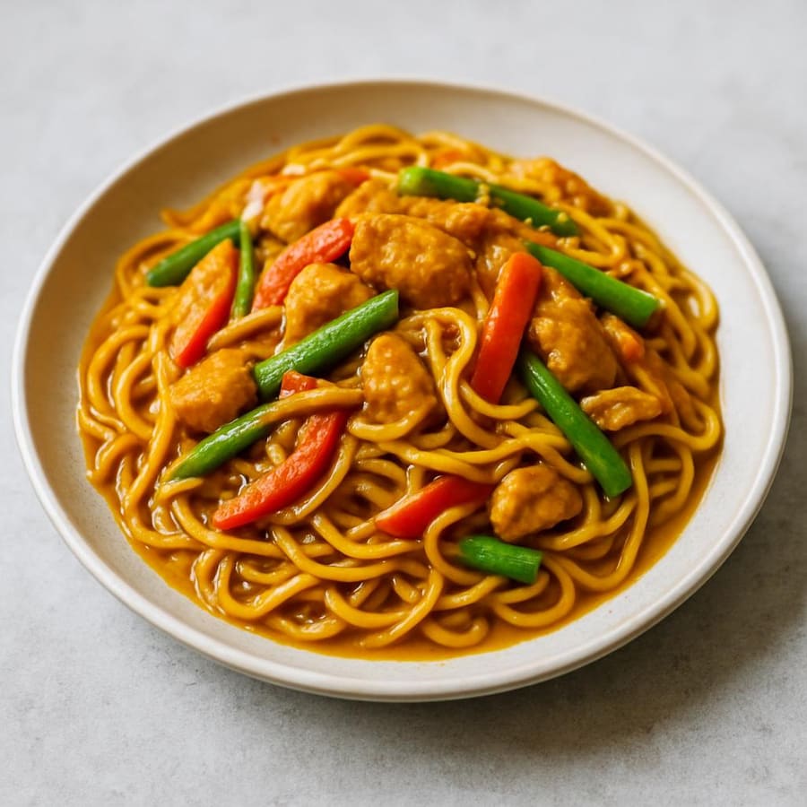 Curry-Nudeln